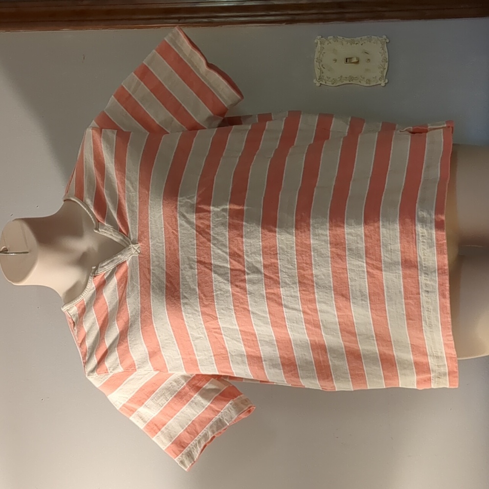 Striped Short Sleeve Tee Shirt